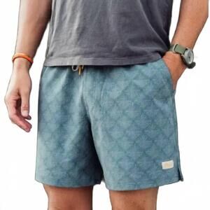 NEW MARSH WEAR fulton 6" volley shorts in antique green
